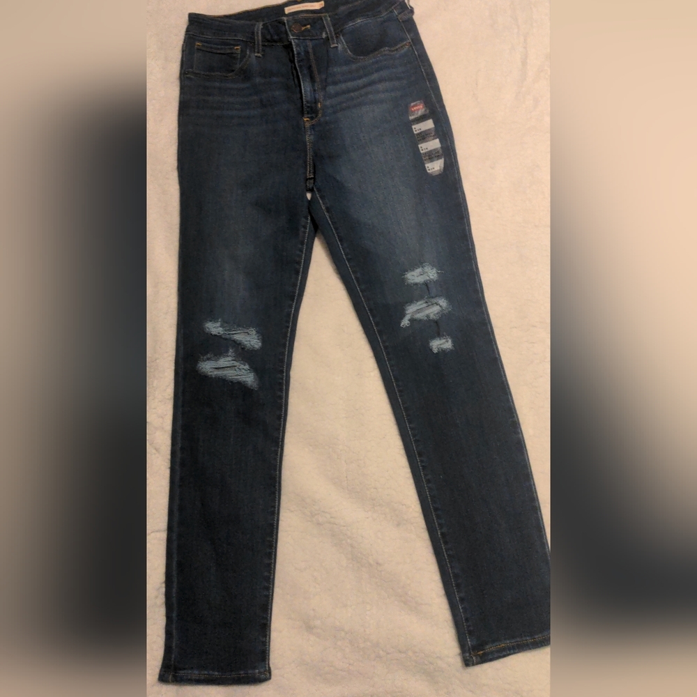 Levi's skinny ankle jeans